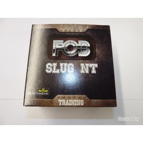 FOB SLUG NT TRAINING BRENNEKE Cal.12/67 - 28g - Boite de 25 cartouches