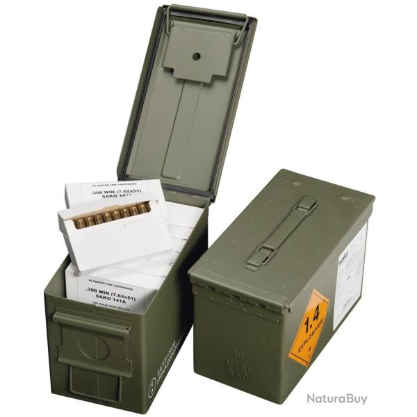 MUNITIONS SAKO CALIBRE 300 AAC BLACKOUT FMJ - TRAINING 123gr - 8.8g x20