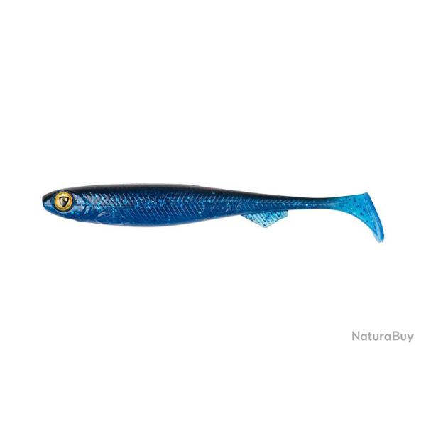 Leurre Souple Fox Rage Slick Shad 13cm 13cm UV Blue Flash