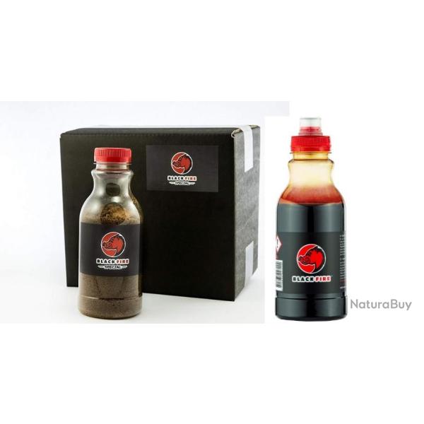 Pack BLACKFIRE original par 6  : 3 goudrons + 3 sels - Spcial sanglier - Neuf