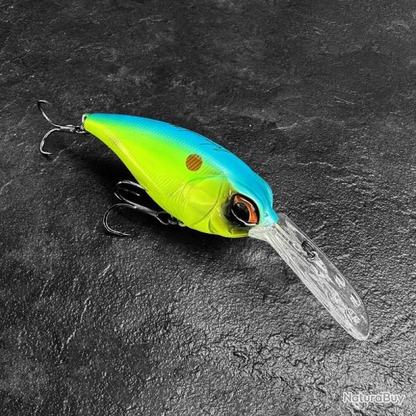 Poisson Nageur Digital Squad Warp Crank 7,2cm 19,5g BBC - Blue Back Chart 7,2cm