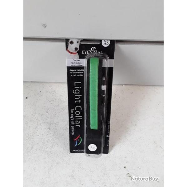 9495  COLLIER LUMINEUX EYENIMAL TAILLE XS NEUF