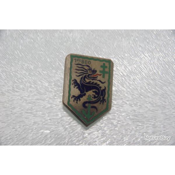 INSIGNE  DU     1 � BATAILLON   EXTREME-ORIENT  -----------------------D.BER --------------------