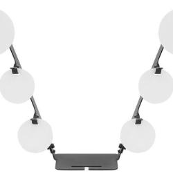 Cible m&eacute;tallique multi-gongs en V Wosport