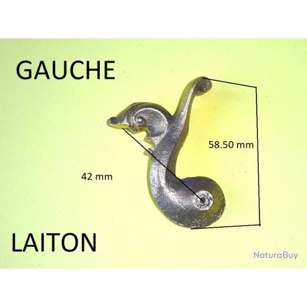 chien gauche NEUF laiton dor� fusil � broche - VENDU PAR JEPERCUTE (D9T1873)