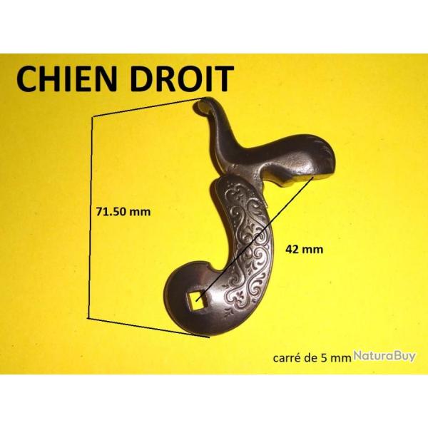 chien grav� DROIT de fusil - VENDU PAR JEPERCUTE (D9T1862)