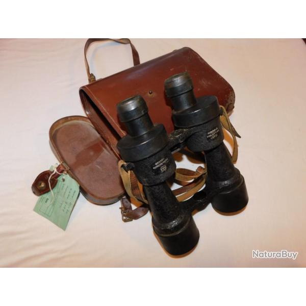 RARES JUMELLES MARINE 10 x 50 mod�le 1954 - + ETUI CUIR