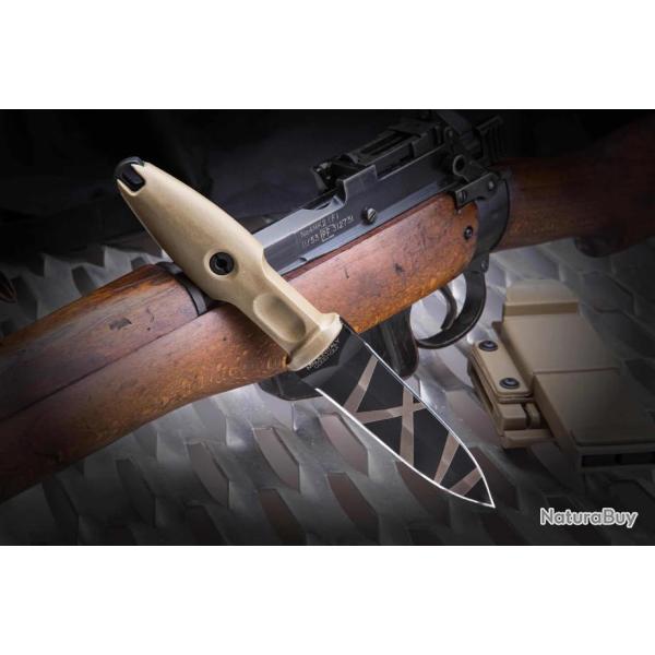 314PUGIODW - Couteau EXTREMA RATIO Pugio Desert Warfare Double Edge