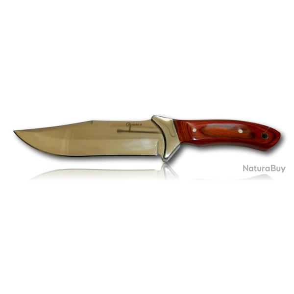 COUTEAU CHASSE ALBAINOX STAMINA ET ETUI 31584