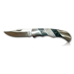 COUTEAU PLIANT ALBAINOX BLEU LAME 7.7CM 18481