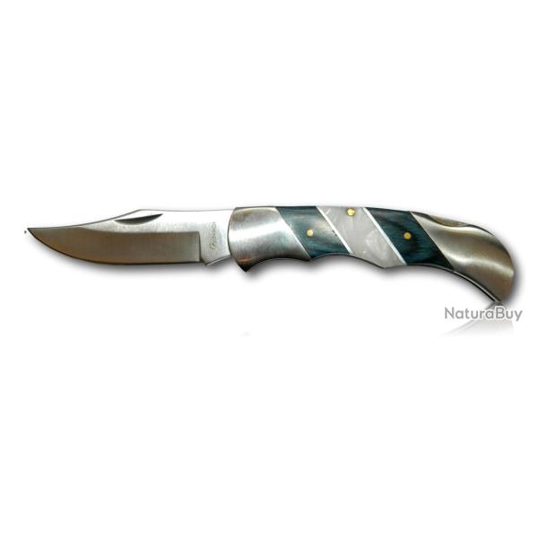 COUTEAU PLIANT ALBAINOX BLEU LAME 7.7CM 18481