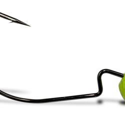 Tête Plombée VMC RJ Rugby Jig Chartreuse Chartreuse 4/0 9g