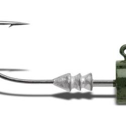T&ecirc;te Plomb&eacute;e VMC Ned Rig Jig Green Pumpkin 3.5g Par 4 Green Pumpkin
