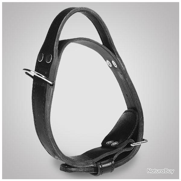 Collier d'attaque Scorpion avec poign�e NOIR 2