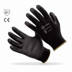 Gants de palpation suret&eacute; paume enduite en PU, lot de 10 paires T11