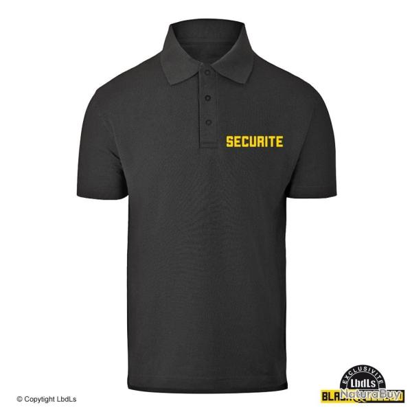 Polo SECURITE jaune