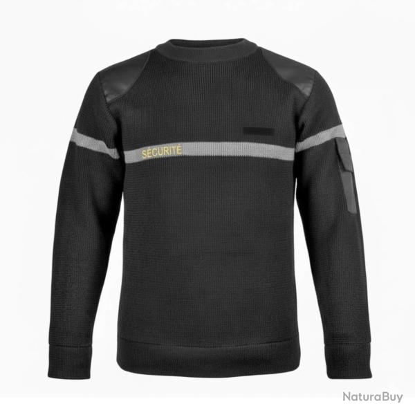 Pull S�CURIT� BLACKGREY Ready 24 velcro NUB au coeur + velcro 25 x 5 cm au dos