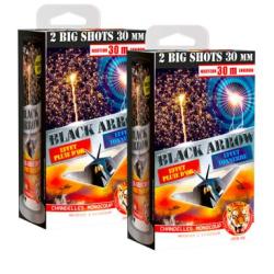 2X bo&icirc;tes "Black Arrow X2"- Chandelle monocoup - "Mortier Le tigre"