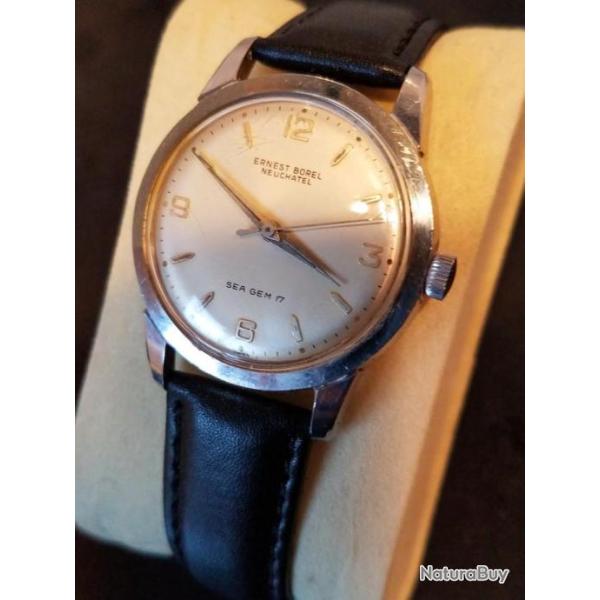 Montre swiss made Ernest Borel Neuch�tel ann�es 67/69