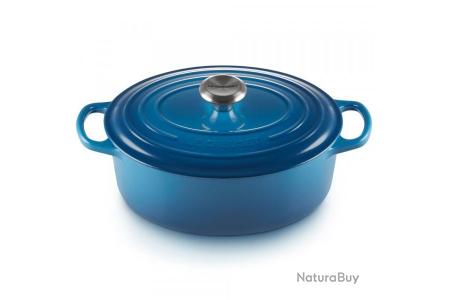 Cocotte Ronde Le Creuset Signature 35 Cm - Fonte, Rouge, Neuve (sans Emballage D'origine)