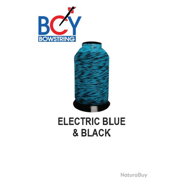 BCY - Fil pour cordes 8125G 1/4 Lbs ELECTRIC BLUE & BLACK