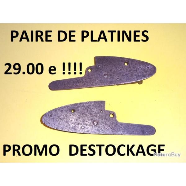 LOT de paire de platines de fusil PROMO DESTOCKAGE - VENDU PAR JEPERCUTE (SZA236)