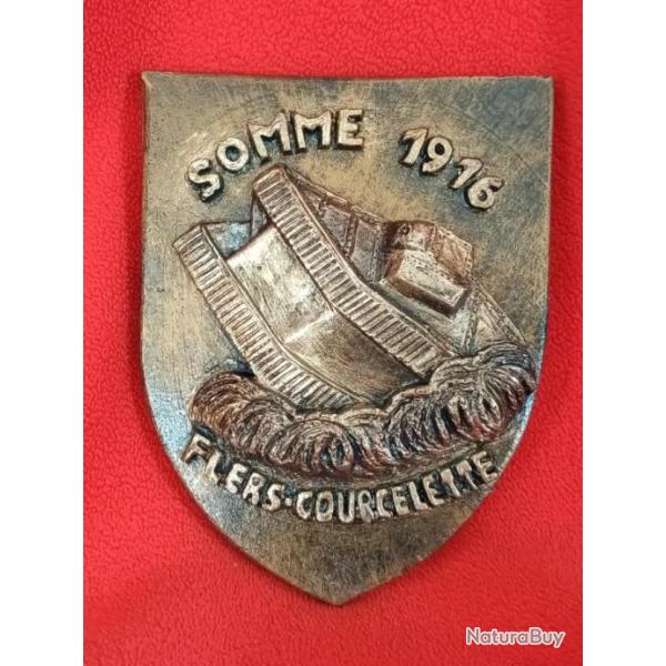 Blason Char Mark V Somme 1916