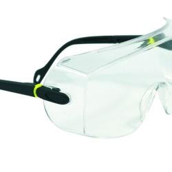 Sur-lunettes &agrave; branches r&eacute;glables et verres anti-rayures Singer Safety