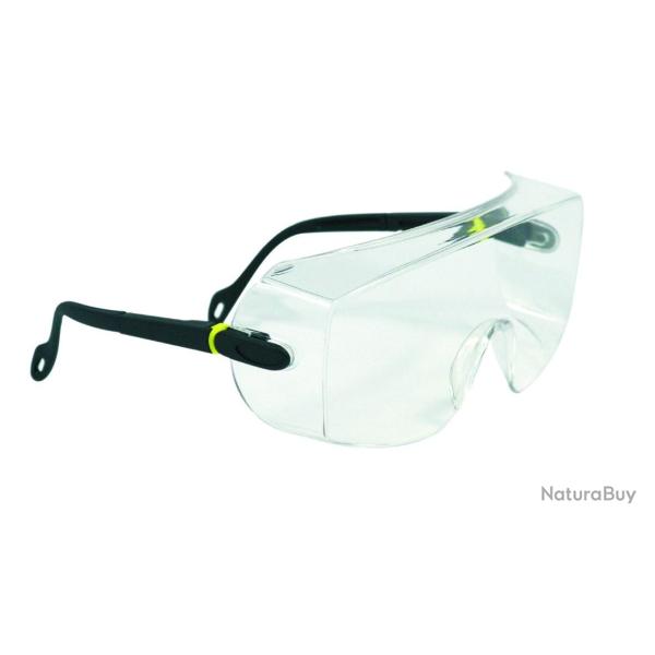 Sur-lunettes � branches r�glables et verres anti-rayures Singer Safety