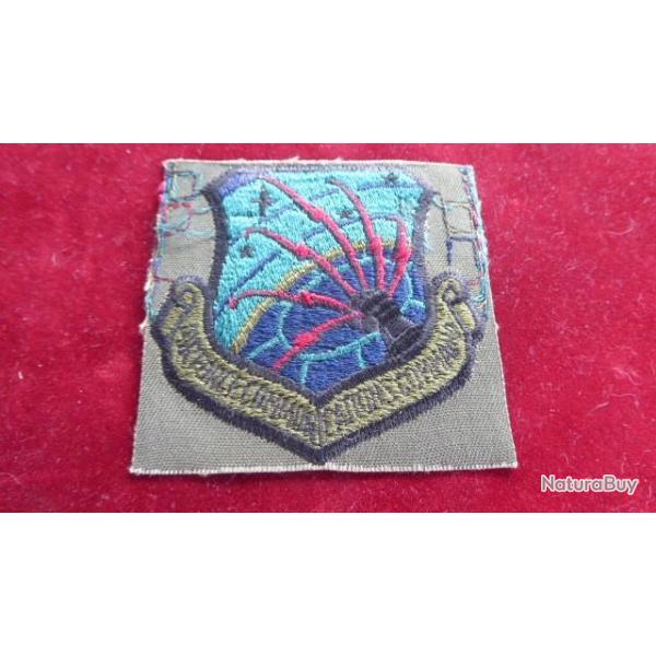 ECUSSON TISSU  BREVET US AMERICAIN AIR FORCE COMMAND