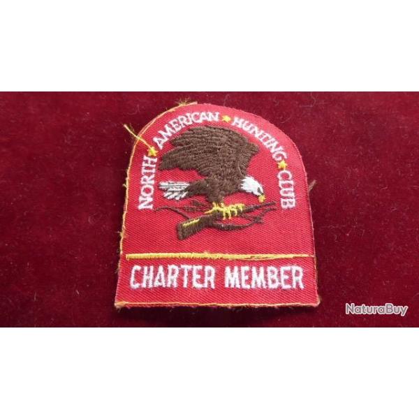 ECUSSON TISSU CLUB CHASSE AMERICAIN AIGLE