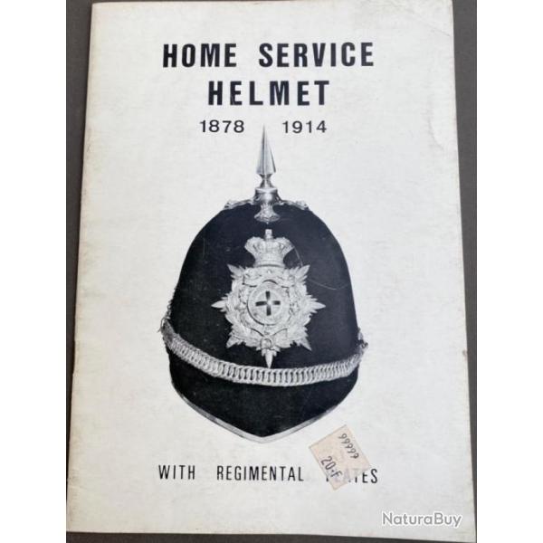 Home Service Helmet 1878-1914 with Regimental Plates