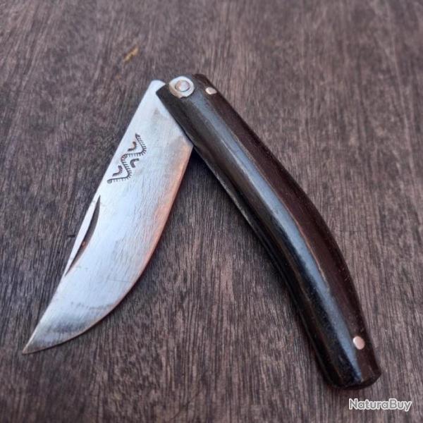 Couteau ARTISANAL de KAHRAMANMARAS  CAPUCIN 2 CLOUS Manche en corne