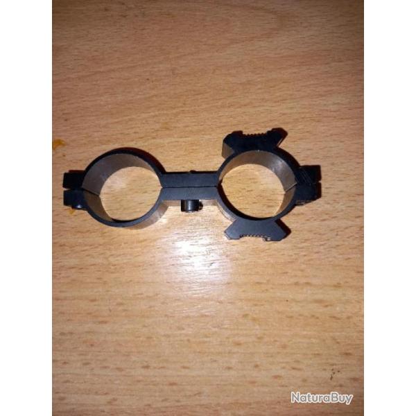 Extension de rail picatinny,pour corps de lunette 25,4mm