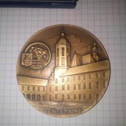 M&eacute;daille bronze _ PRYTANEE NATIONAL MILITAIRE _ 4&egrave;me CENTENAIRE _ TTBE