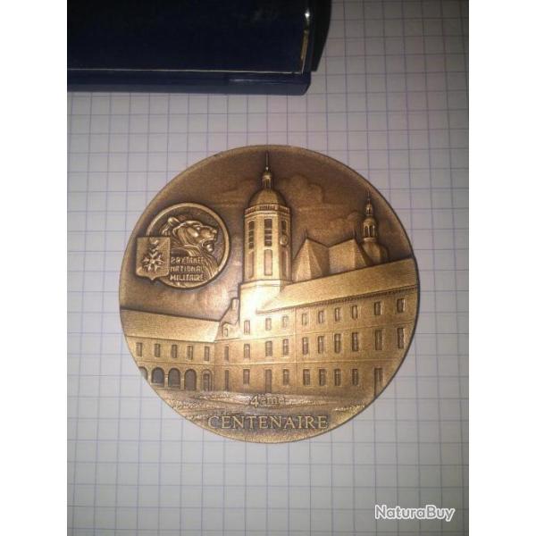 M�daille bronze _ PRYTANEE NATIONAL MILITAIRE _ 4�me CENTENAIRE _ TTBE