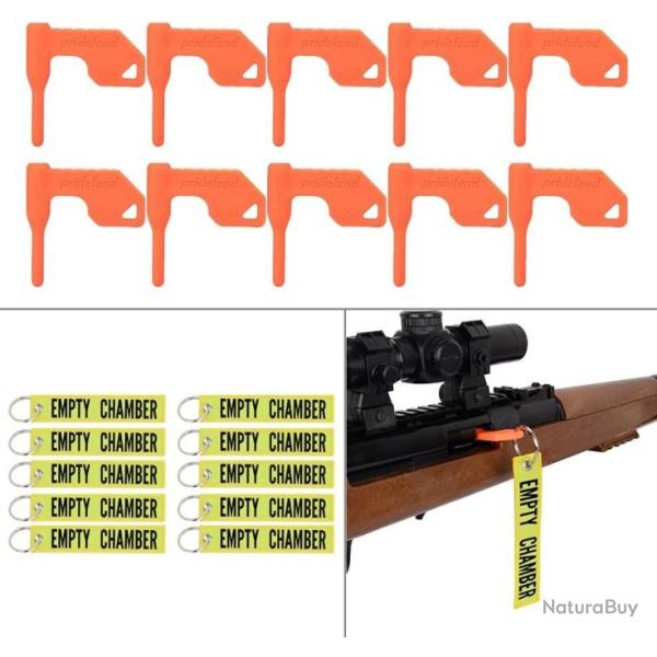 Drapeaux de s�curit� Drapeau de s�curit� Universel pour Chambre de Fusil de Chasse