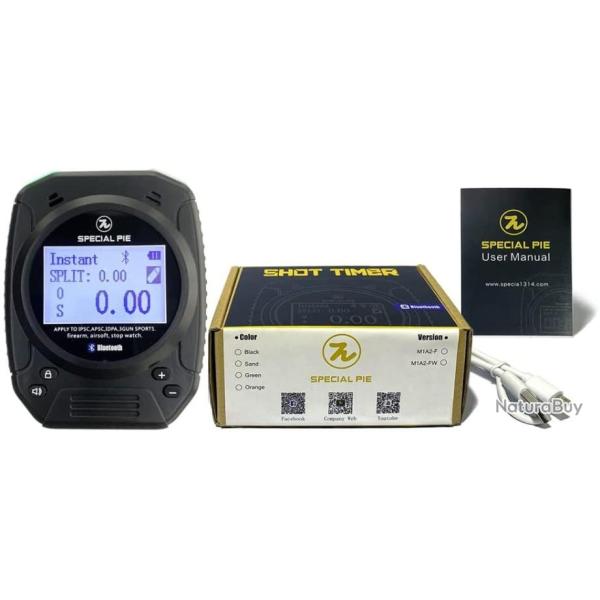 Minuteur de tir avec clip ceinture pour tirer, minuterie IPSC Shot, USPSA, APSC, IDPA Comp�tition