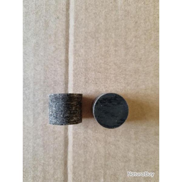 100 bourres grasse cal12 pfs/ onyx noire h16mm r�f1