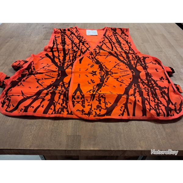 PRIX CHOC GILET FLUO CAMO 100% POLYESTER JANUEL