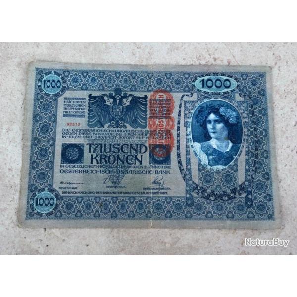 Autriche HONGRIE AUSTRIA HUNGARY Billet 1000 Kronen 1902 ww1 (Allemagne)