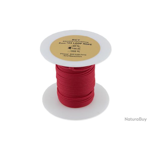 BCY - Bobine de Corde � D-LOOP 100ft RED