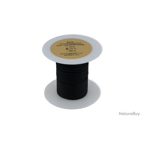 BCY - Bobine de Corde � D-LOOP 100ft BLACK