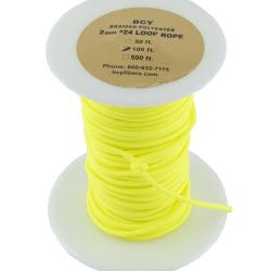 BCY - Bobine de Corde &agrave; D-LOOP 100ft FLUO YELLOW