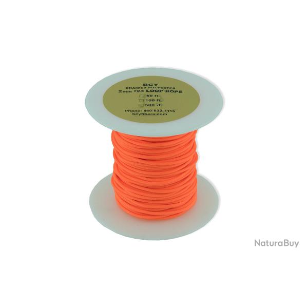 BCY - Bobine de Corde � D-LOOP 100ft FLUO ORANGE