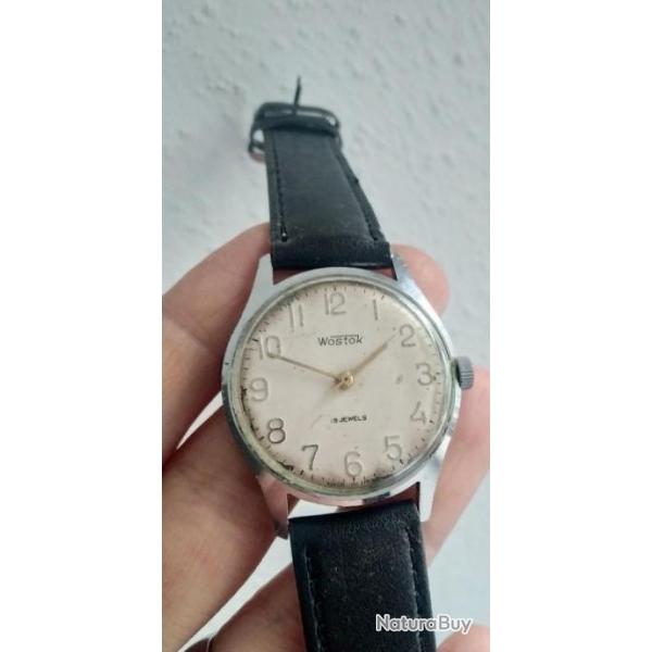 VOSTOK MONTRE M�CANIQUE ANCIENNE URSS CCCP ANN�ES 70s