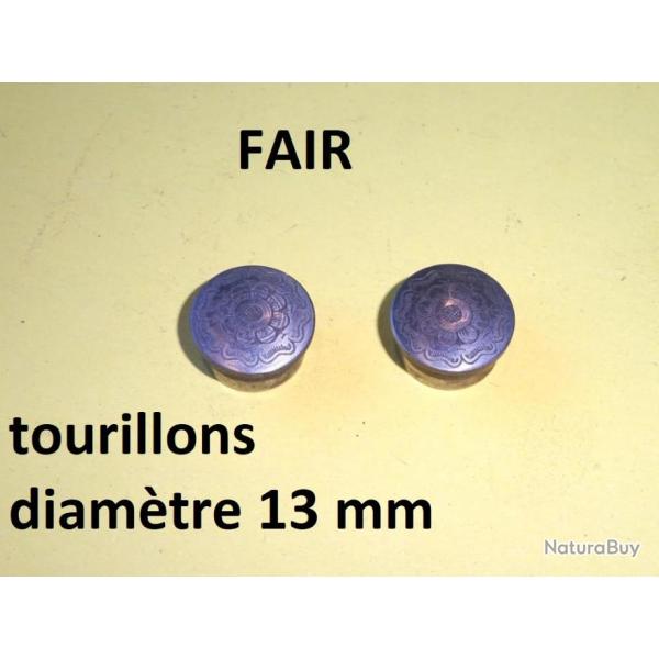 paire de tourillons fusil FAIR calibre 12 nouveau mod�le 13mm - VENDU PAR JEPERCUTE (D23B574)