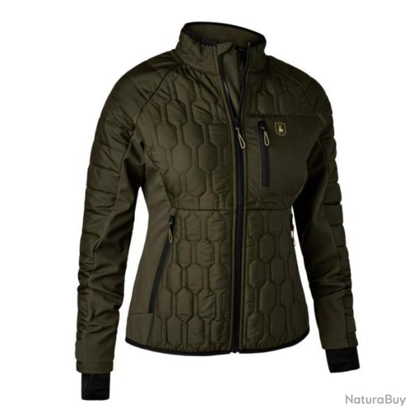 Veste matelass�e Lady Mossdale Verte Deerhunter Nouvelle Collection !