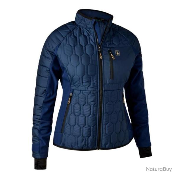 Veste matelass�e Lady Mossdale Bleue Deerhunter OUTLET