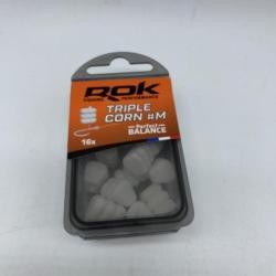 Maïs artificiel Rok Fishing triple corn #M 16 blanc
